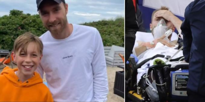 «Gesund und frisch» - Fan (11) macht erstes Eriksen-Foto nach der OP