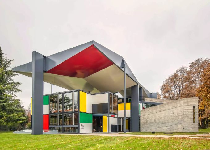 Der Pavillon Le Corbusier in Zürich. Schweizer Kulturerbe