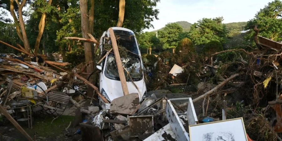 Zerstörungen durch die Fluten in Bad Neuenahr-Ahrweiler