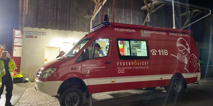 Die Feuerpolizei.
