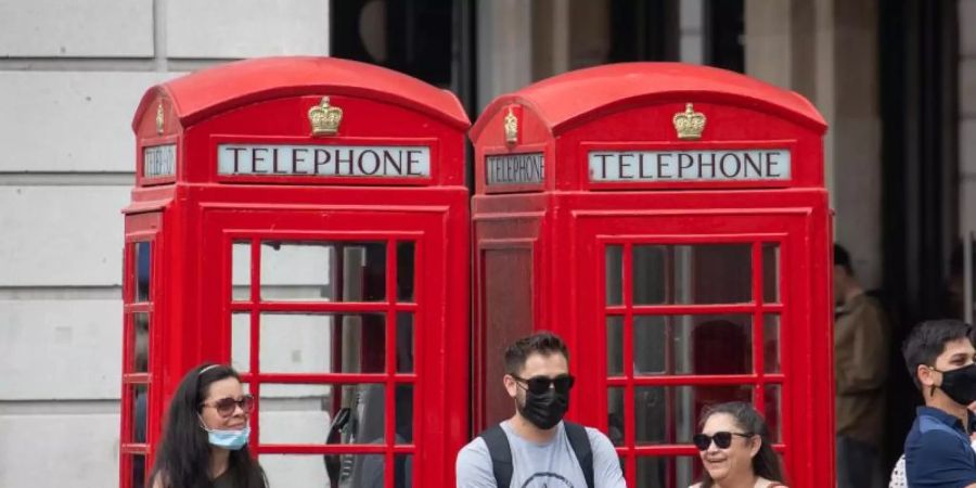 Grossbritannien ist von der Delta-Variante des Virus besonders hart betroffen. Foto: Dominic Lipinski/PA Wire/dpa