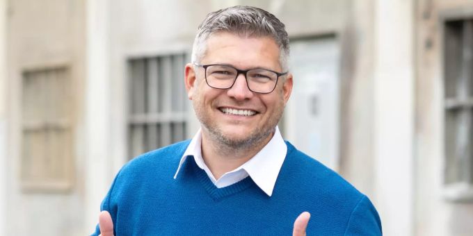 Philippe Arnet, Präsident der Bezirkspartei Wasseramt. FDP Wasseramt