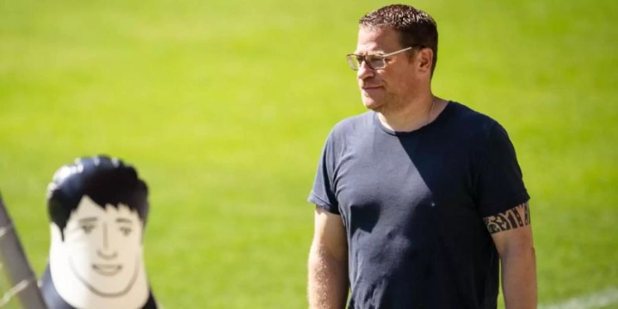 «Die Kaderplanung zieht sich länger hin als sonst üblich», sagt Mönchengladbachs Sportdirektor Max Eberl. Foto: Marius Becker/dpa