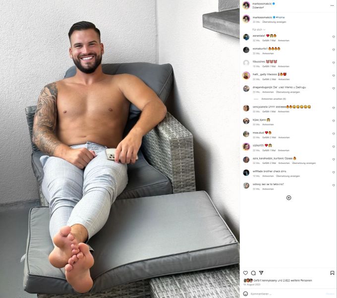 Marko Osmakcic ist für Trash-TV-Fans kein Unbekannter. Marko Osmakcic Dominique Rinderknecht