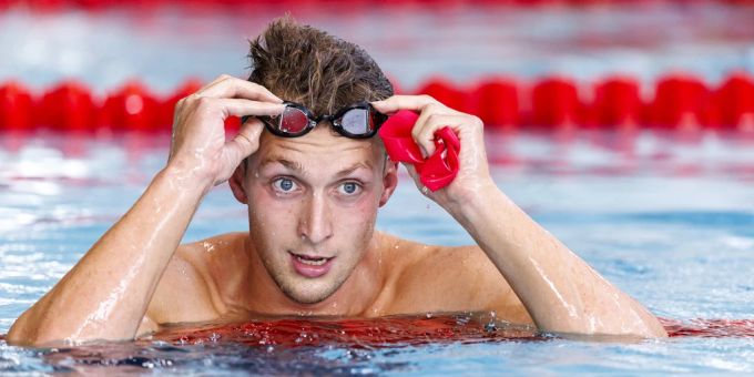 Antonio Djakovic bricht direkt zwei Schweizer Rekorde. (Archivbild) Antonio Djakovic Schwimmen