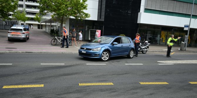 Unfall in Rapperswil-Jona