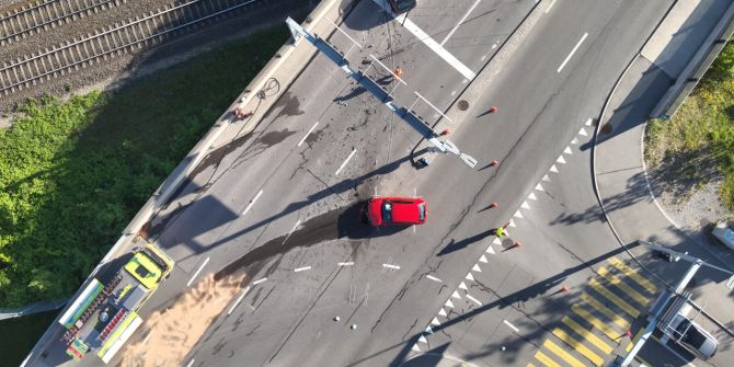Verkehrsunfall in Dietikon