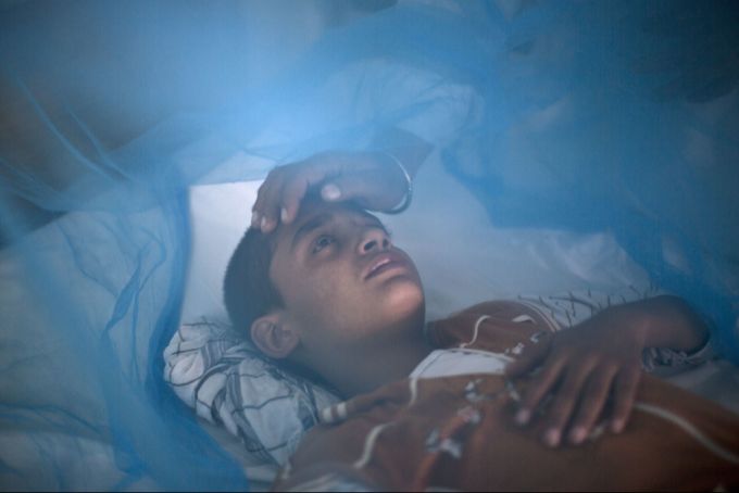 Wer am Dengue-Fieber erkrankt, hat oft hohes Fieber, Gliederschmerzen und Ausschläge. (Archivbild) Dengue-Fieber