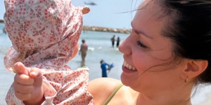 Luca und Christina Hänni sind mit ihrer Familie nach Spanien verreist. Luca Christina Hänni