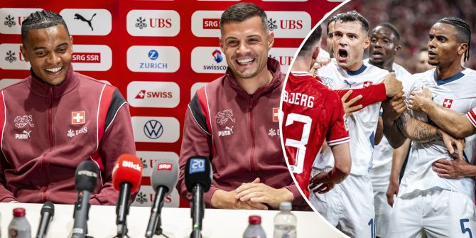 Manuel Akanji Granit Xhaka