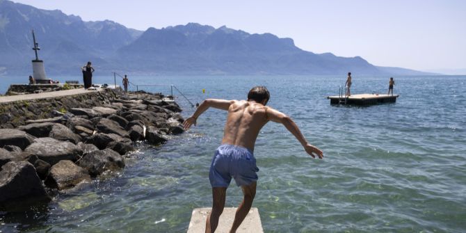 Baden See Mann