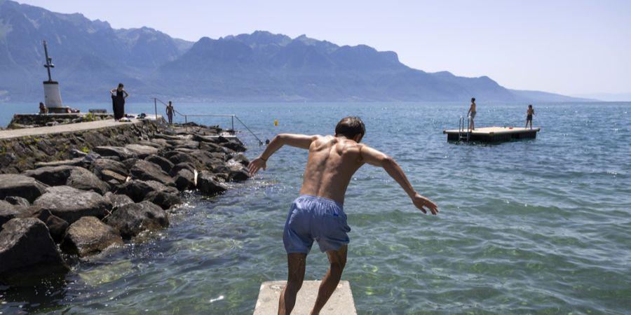 Baden See Mann