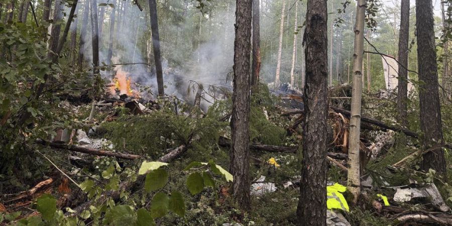 Unglück in der Taiga