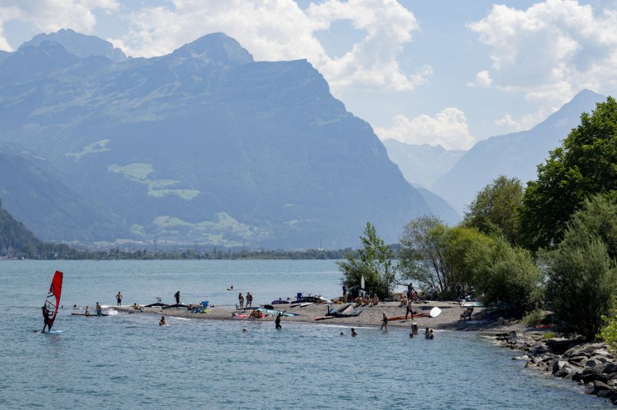 In der kommenden Woche sehen die Aussichten wieder sommerlich aus. Hier Bauen UR. (Archiv)