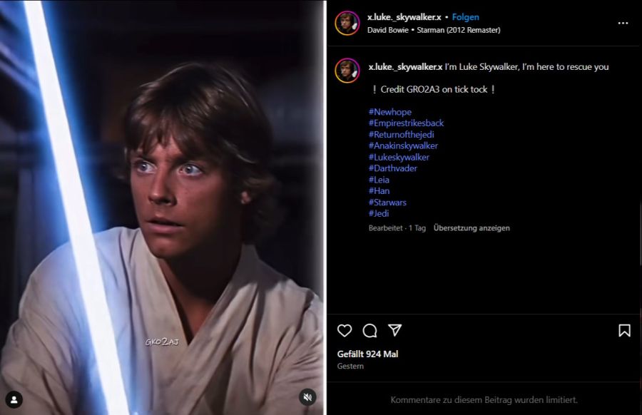 lichtschwert trump «Star Wars»