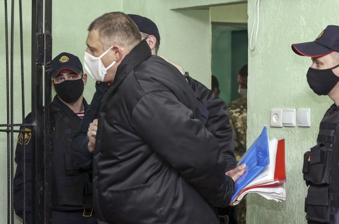 Sergej Tichanowski war zu 18 Jahren Haft verurteilt worden. Sergej Tichanowski