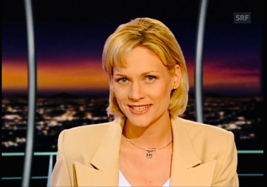 Eva Wannenmacher führte von 1998 bis 2000 durch die Nachrichtensendung «10vor10».