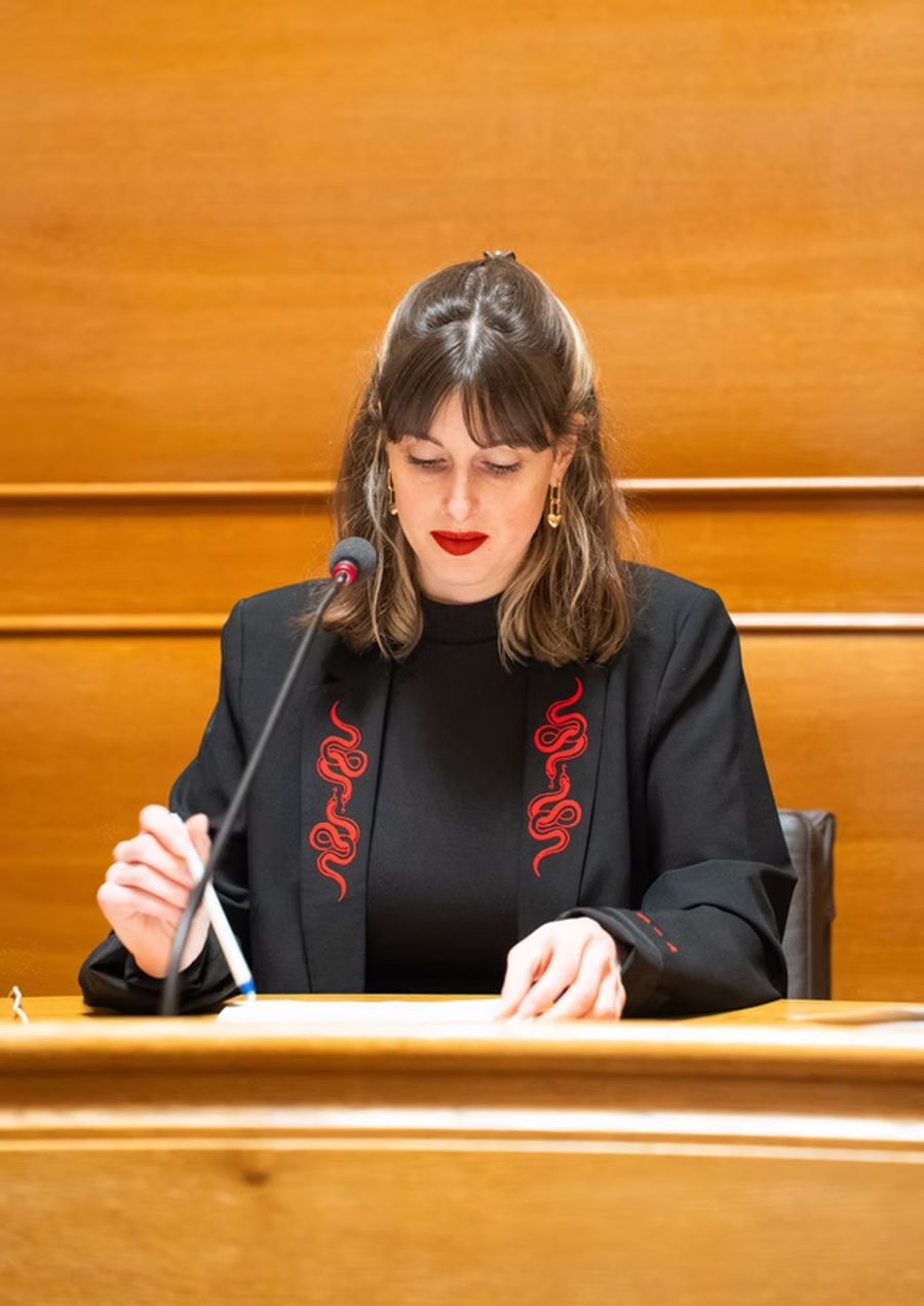 Valentina Achermann Stadtratspräsidentin