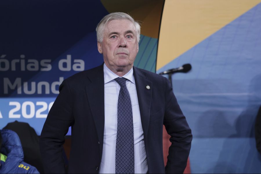 Carlo Ancelotti ist einer der prominenten Trainer, die Schirinzi beim Lehrgang trifft.