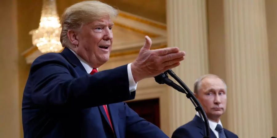 Vor dem geplanten Telefonat zwischen Trump und Putin wurde ein Interview des russischen Machthabers veröffentlicht. (Archivbild)