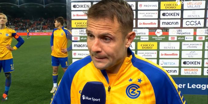 GC-Captain Amir Abrashi spricht über die Niederlage gegen Sion. GC