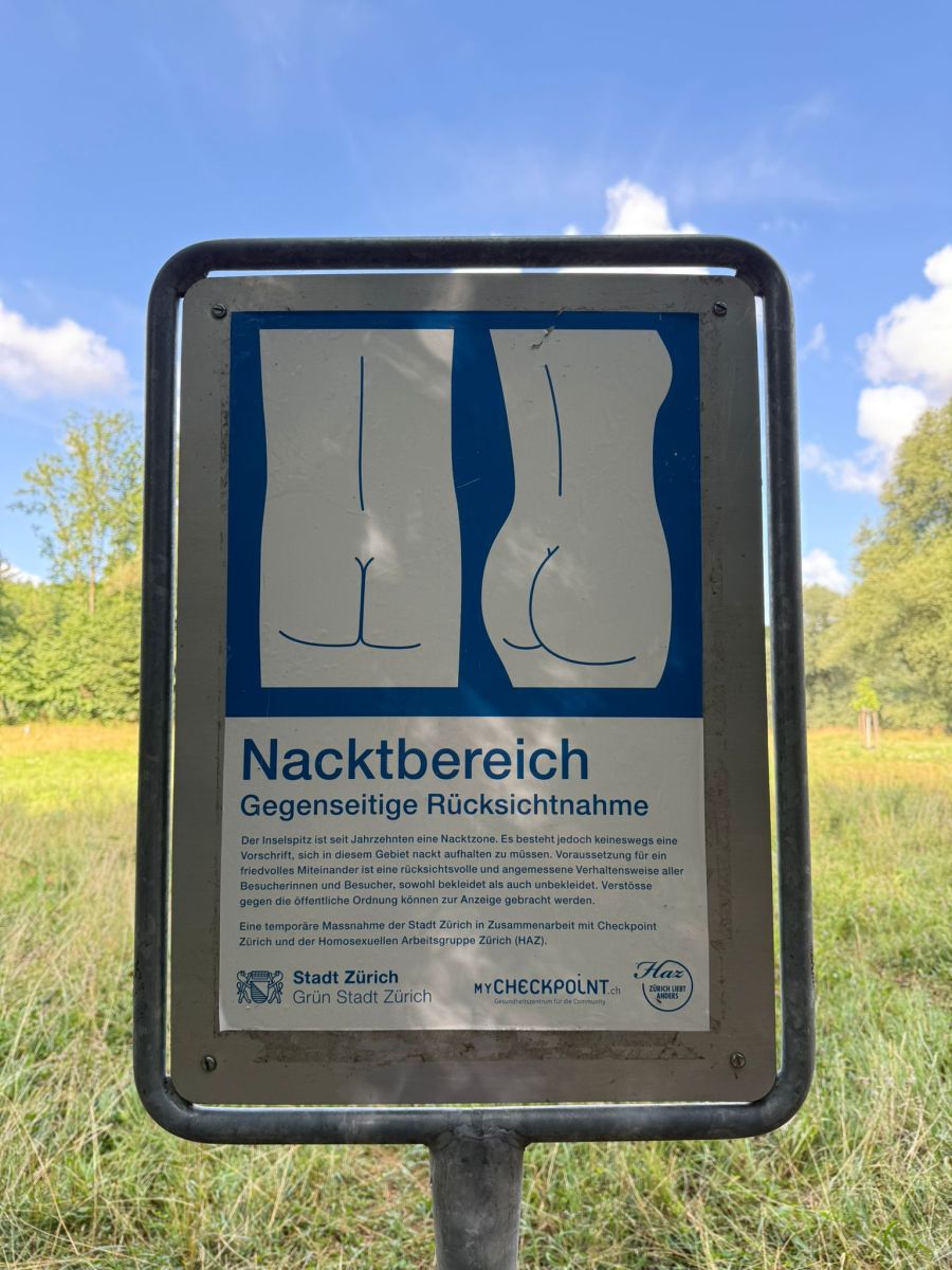Die meisten Menschen haben damit kein Problem – auch wegen der klaren Signaletik.