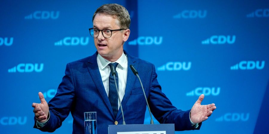 CDU-Generalsekretär Linnemann pocht auf einen Umbau des Bürgergeldes. (Foto-Archiv)