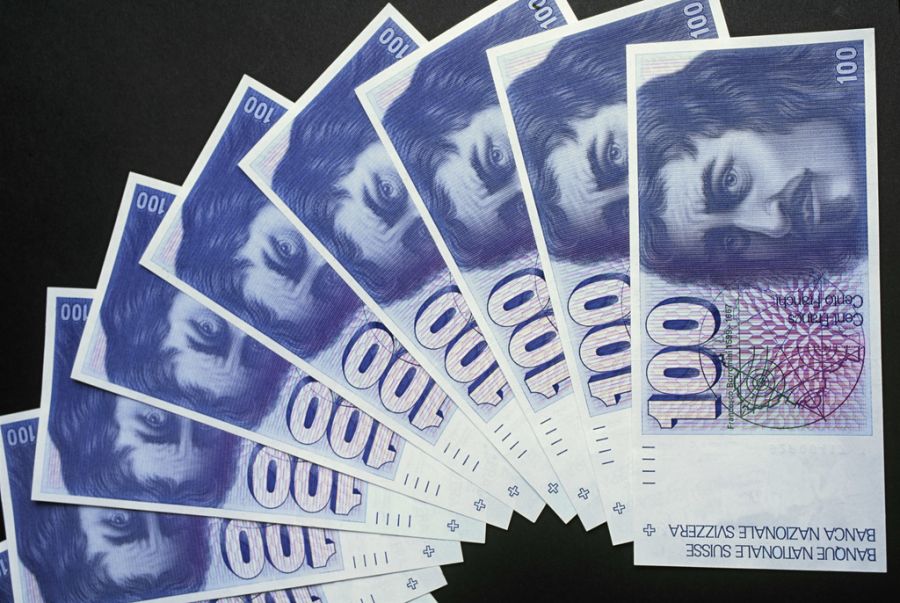Hunderternoten Banknoten Borromini