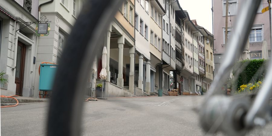 Velos in der Wiler Altstadt: «Falsches Signal»