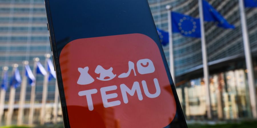 Die EU belegt den chinesischen Onlinehändler Temu mit einer Millionenstrafe. (Symbolbild)