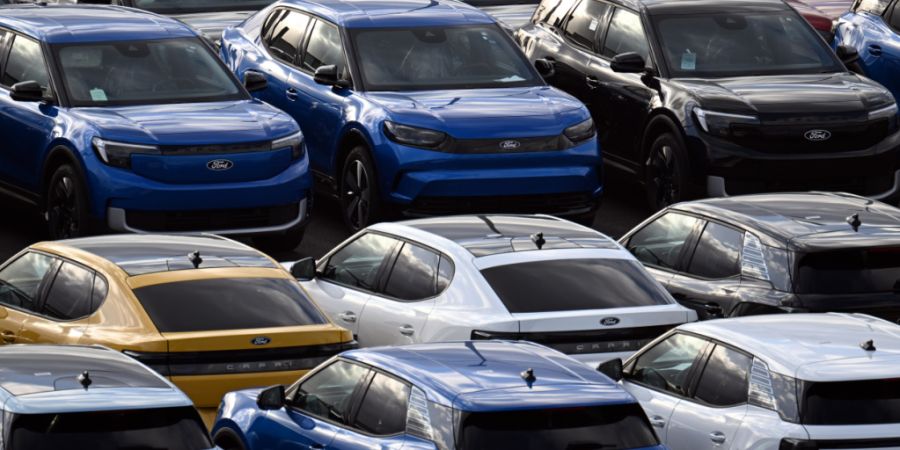 Seit die Regierung von Präsident Donald Trump E-Auto-Subventionen abgeschafft hat, sind in den USA grosse SUV-Modelle noch populärer geworden. Das hilft dem Autoriesen Ford. (Archivbild)