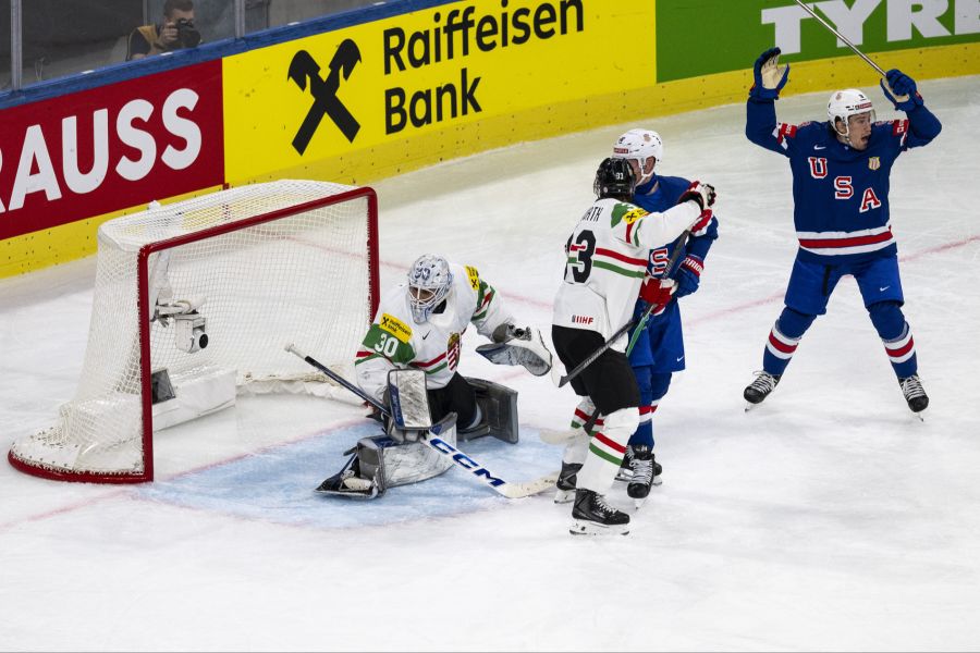 USA Ungarn Eishockey-WM