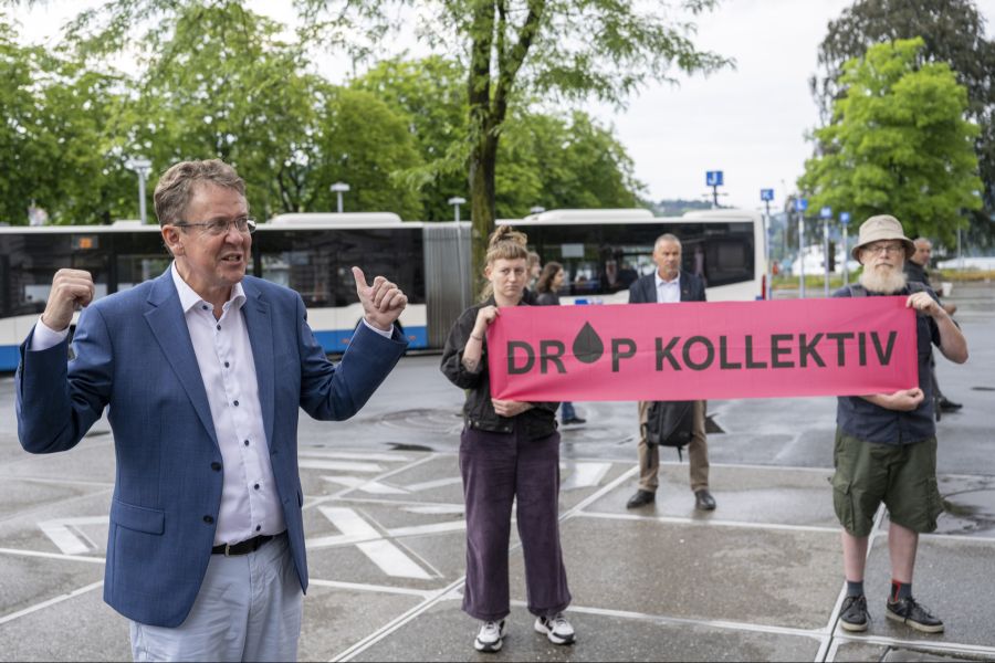 «Im Gegensatz zu Politikerinnen und Politikern ist es nicht unser Ziel, Anerkennung zu erhalten», sagt Peter Tillessen, Mediensprecher des «Drop Kollektiv».