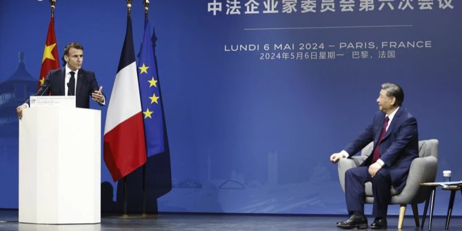 Macron, Xi Jinping