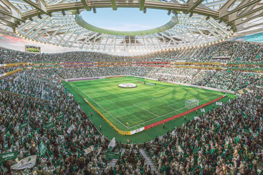 Auch das vierte Stadion in Jeddah, das King Abdulla Economic City Stadium, wird ein Neubau.