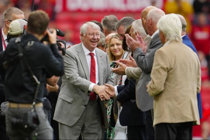 Sir Alex Ferguson, Trainerlegende bei Manchester United. Manchester United
