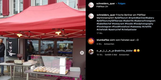 Die Traditionsbäckerei «Schneiders Quer» in Pfäffikon ist insolvent.