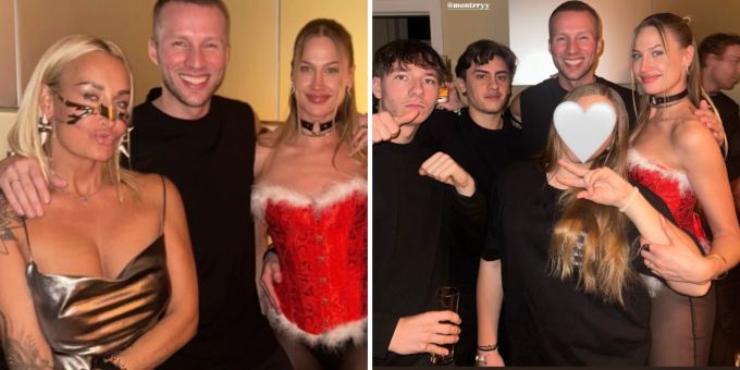 Die Bilder - Sarah Connor feiert Fetish-Weihnachtsparty mit Tochter
