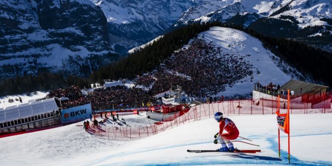 Lauberhorn-Rennen Heli-Taxis