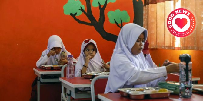 Indonesien Gratis-Essen Kinder Schwangere