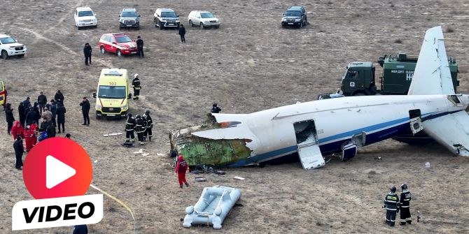 Flugzeug-Absturz Kasachstan