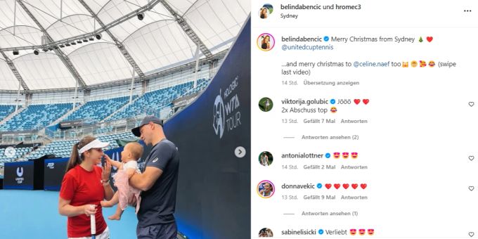 Belinda Bencic startet in ihre erste komplette Tennis-Saison als Mutter. Belinda Bencic