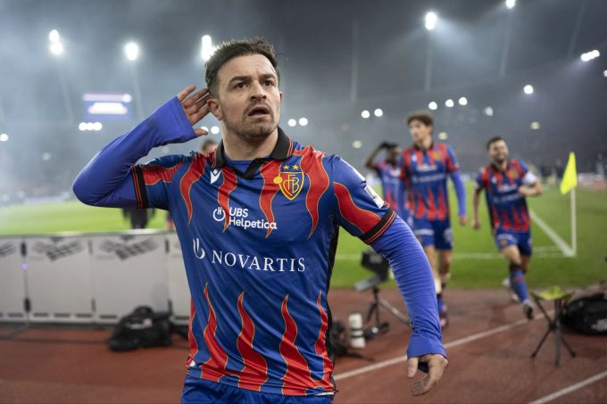 Xherdan Shaqiri befindet sich mit dem FC Basel weiterhin im Hoch. FC Basel