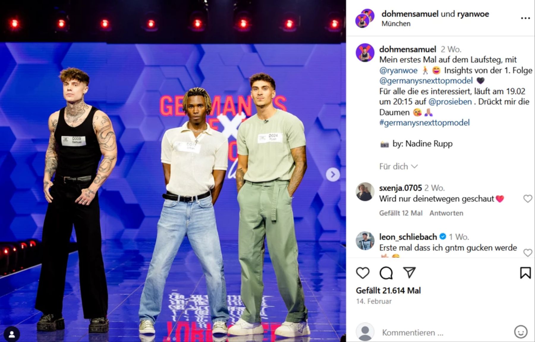 «GNTM» Kandidat Samuel bei Party mit Messer attackiert Nau.ch