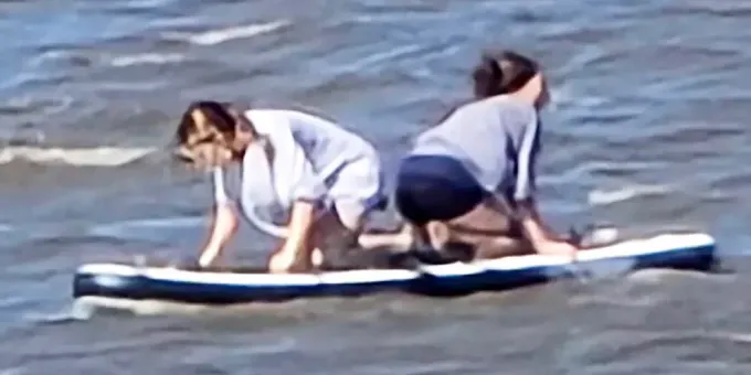 Inflatable paddle board