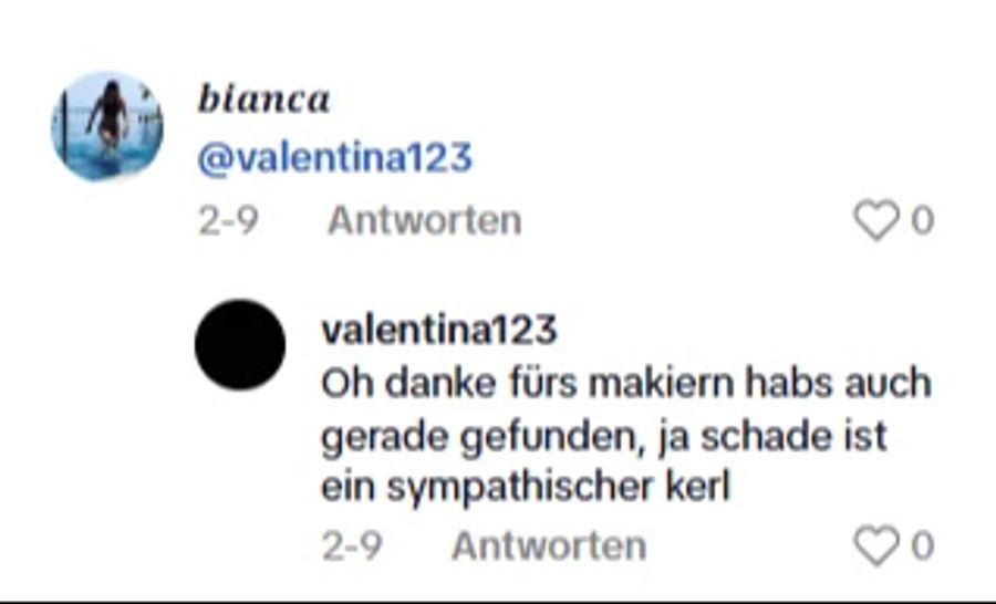 «Schade», schreibt ein Fan dazu enttäuscht.