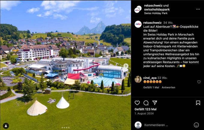 In der Garage des Swiss Holiday Parks in Morschach SZ steht seit einem Jahr ein verlassener Renault Mégane, der nicht abgeholt wird. Der Holiday Park
