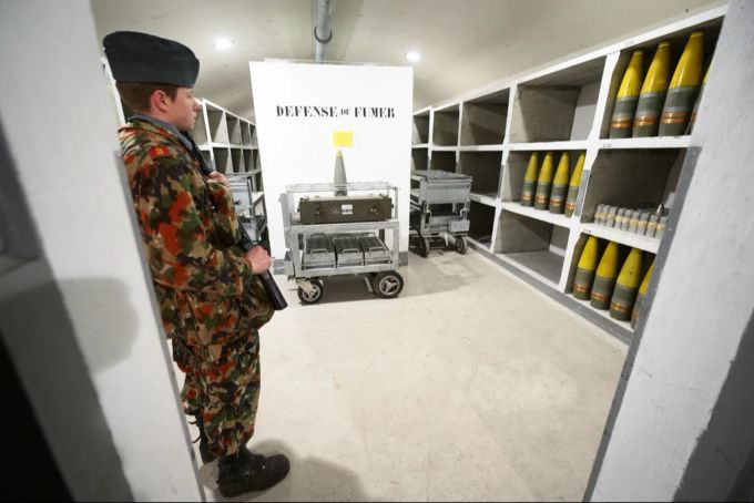 Schweizer Armee Festungen