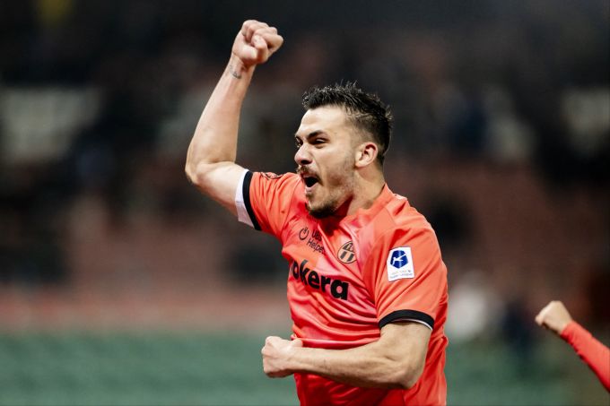 Mirlind Kryeziu vom FCZ feiert sein Tor zum 2:0 gegen Sion. FCZ