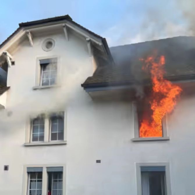 Brand Haus Aargau